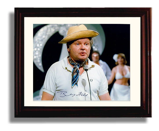 The Benny Hill Show - Benny Hill (Host) Variety Show Performance - Vintage Television Wall Art - 8x10 Beveled Frame wall art print - television decor
