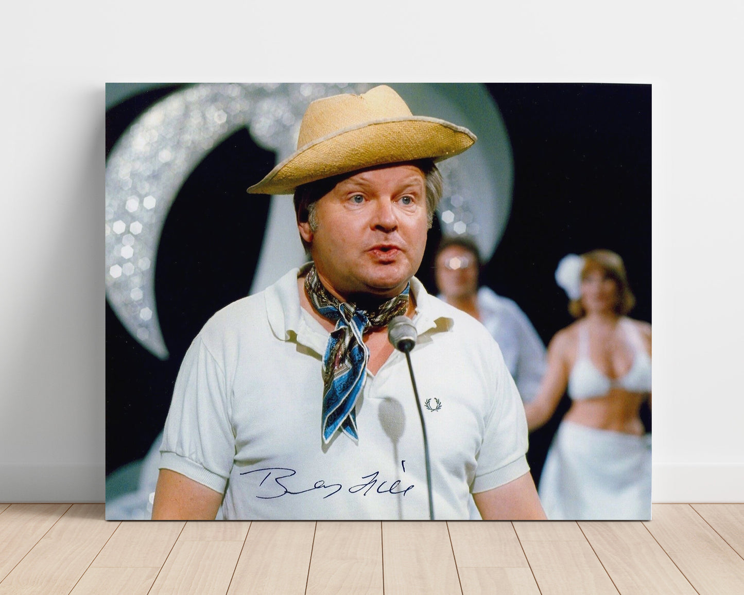 The Benny Hill Show - Benny Hill (Host) Variety Show Performance - Vintage Television Wall Art - 16x20 Unframed Print wall art print - television decor