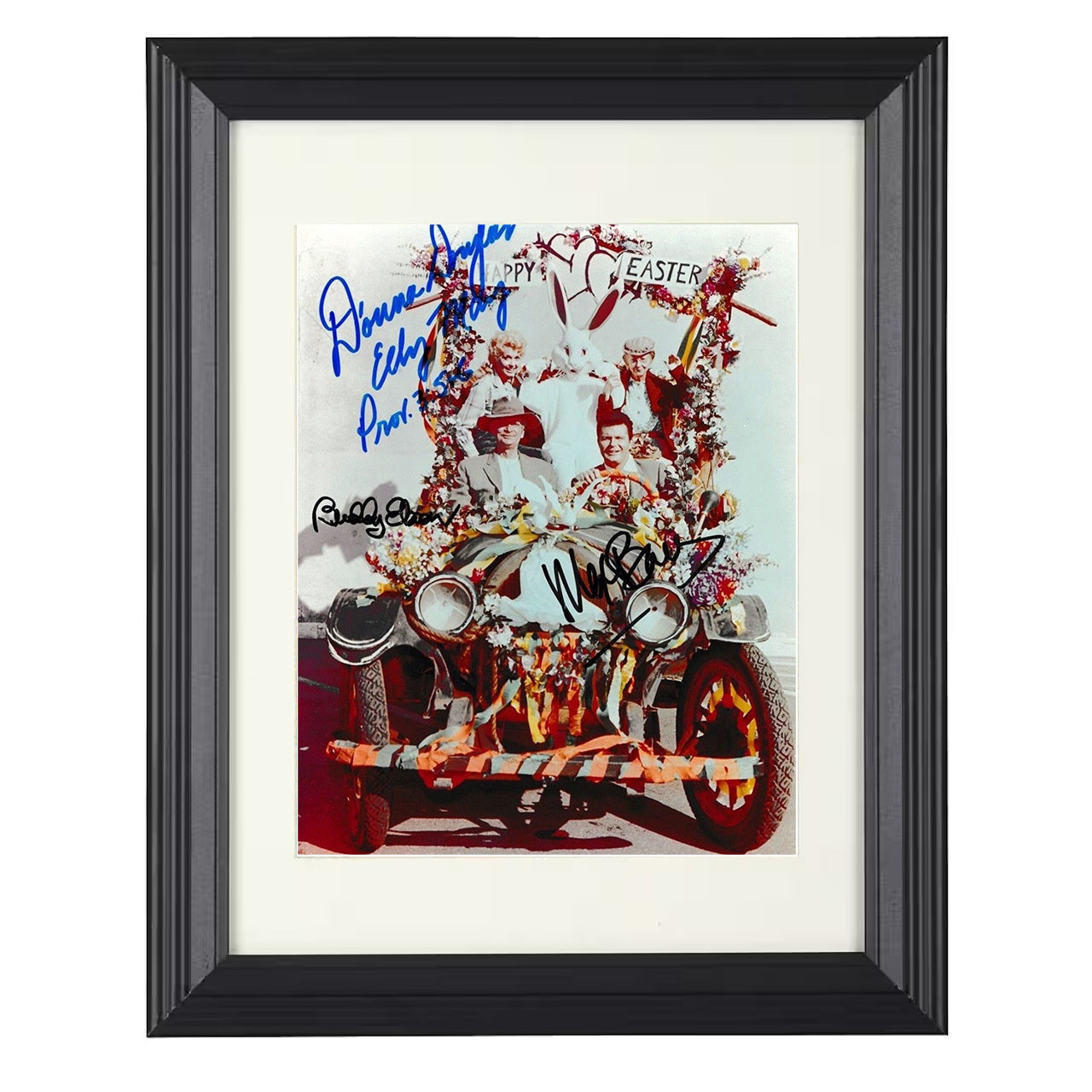 The Beverly Hillbillies – Clampett Family Backwoods Comedy – 8x10 black beveled framed television wall art