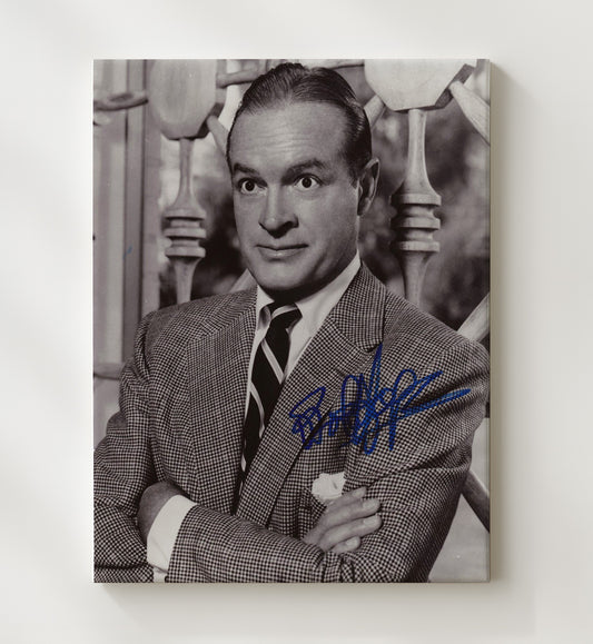 The Bob Hope Specials - Bob Hope Legendary Comedy Entertainer - Canvas television wall art