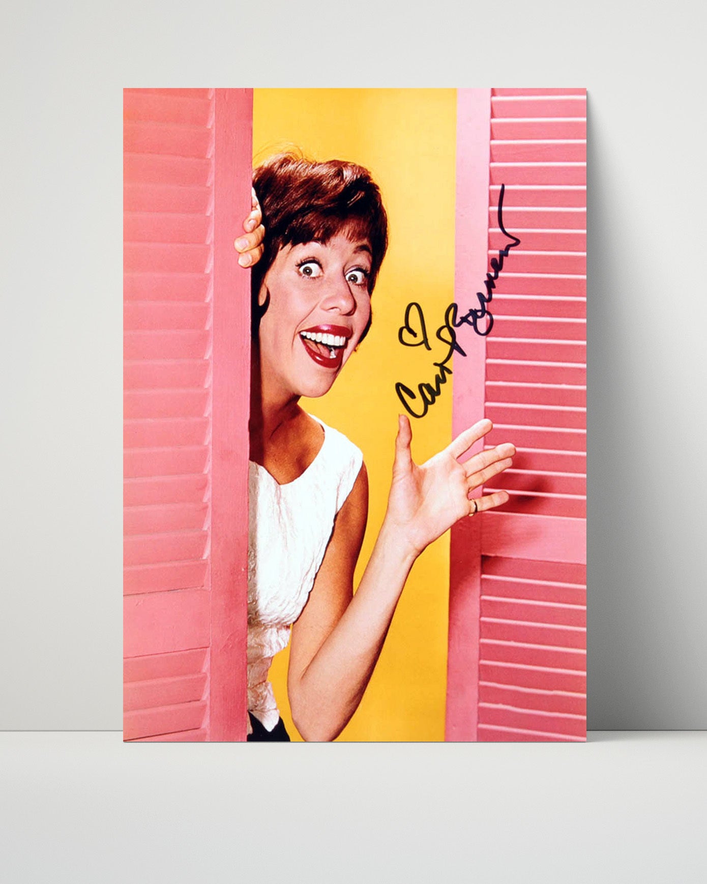 The Carol Burnett Show - Carol Burnett Playful Comedy Legend Window Peek - Vintage Television Wall Art - 16x20 Unframed Print wall art print - television decor