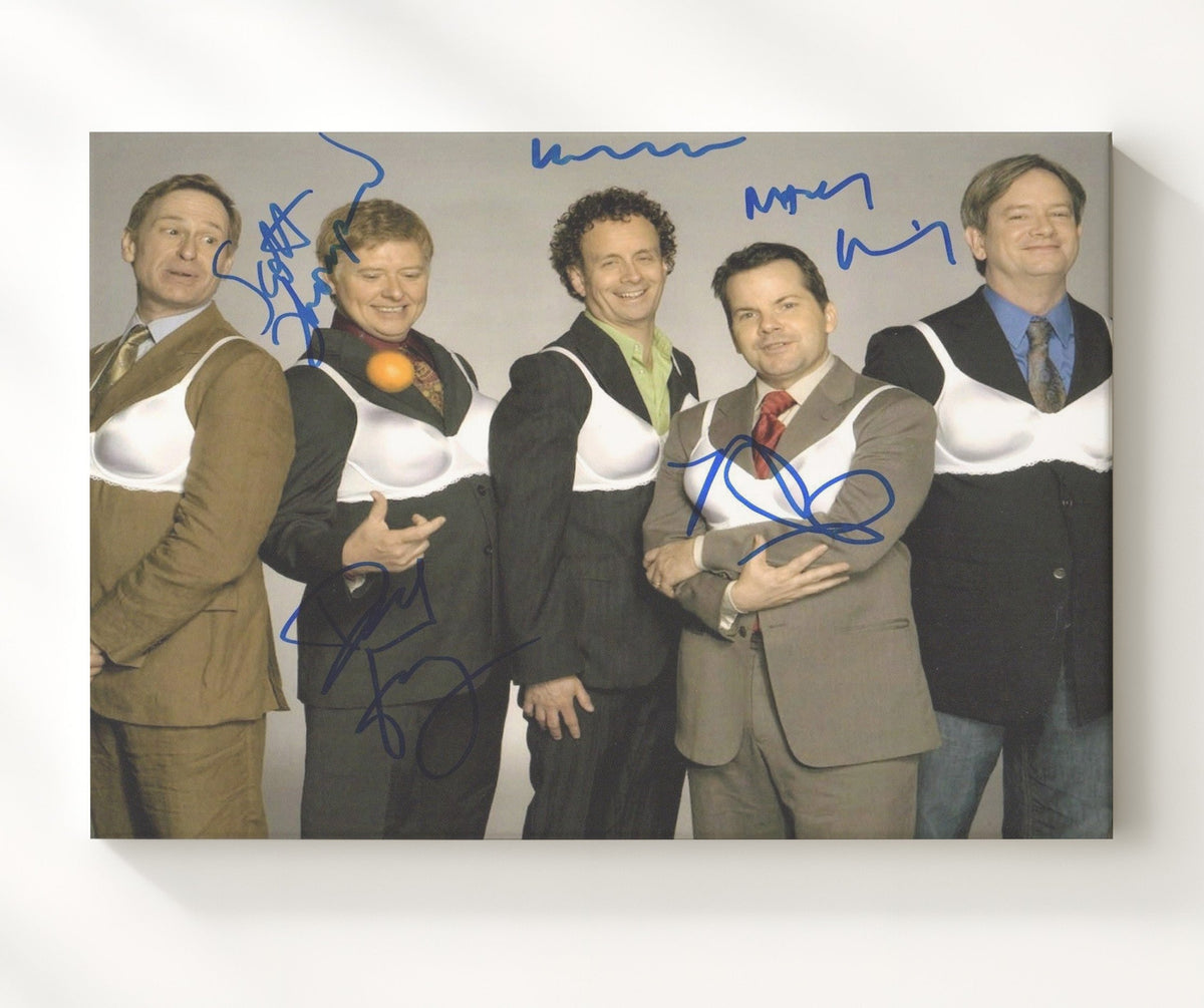 The Kids in the Hall - Dave Foley (Various Characters) Ensemble Cast Comedy Group - Canvas television wall art
