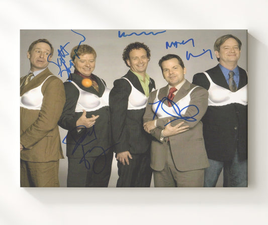 The Kids in the Hall - Dave Foley (Various Characters) Ensemble Cast Comedy Group - Canvas television wall art