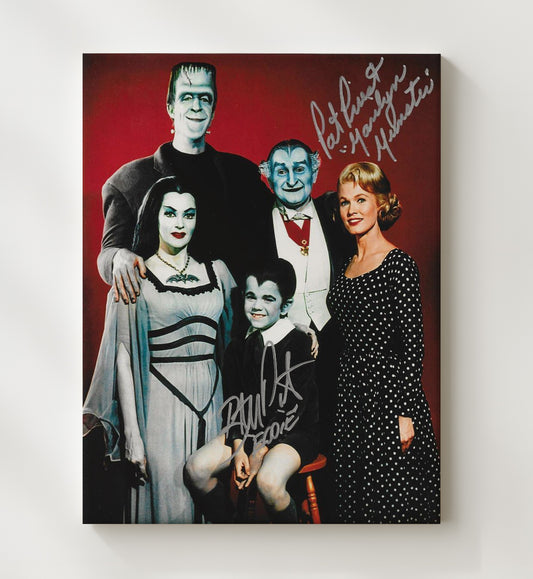 The Munsters - Family Cast - Canvas television wall art