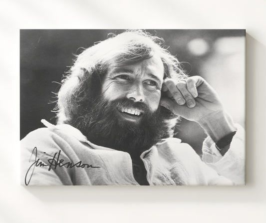 The Muppet Show - Jim Henson Bearded Studio Smile - Canvas television wall art