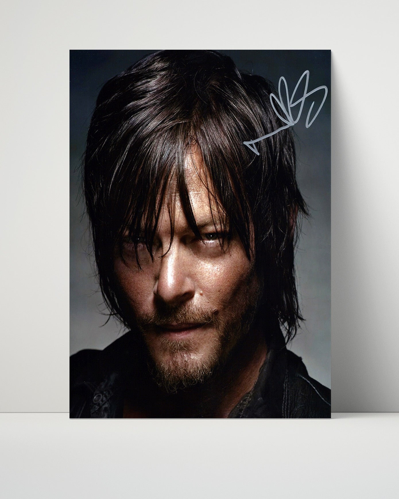 The Walking Dead - Norman Reedus (Daryl Dixon) Intense Close-Up - Vintage Television Wall Art - 16x20 Unframed Print wall art print - television decor