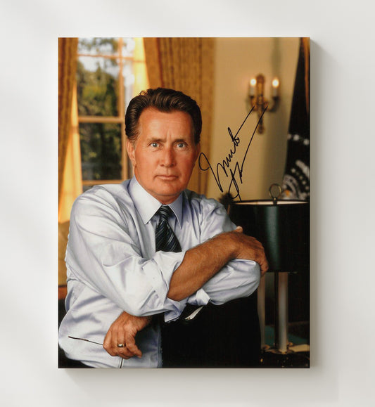 The West Wing - Martin Sheen - President Bartlet Office - Canvas television wall art