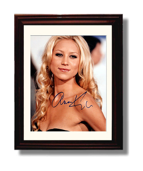 Anna Kournikova - Glamour Close-Up Tennis Wall Art 8x10 Beveled Frame wall art print – Tennis Wall Art decor