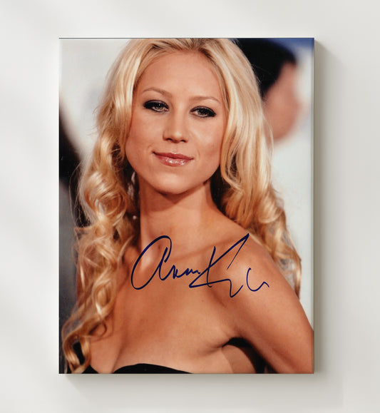 Anna Kournikova - Glamour Close-Up Vintage Tennis Wall Art - 8x10 Beveled Frame