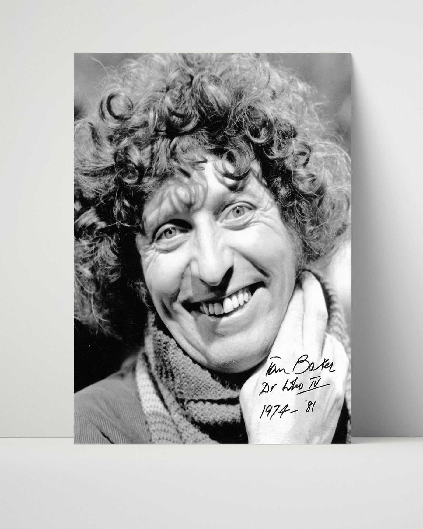 Alex Trebek - Jeopardy Host - Autograph Print Unframed