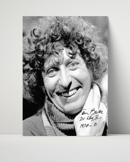 Alex Trebek - Jeopardy Host - Autograph Print Unframed