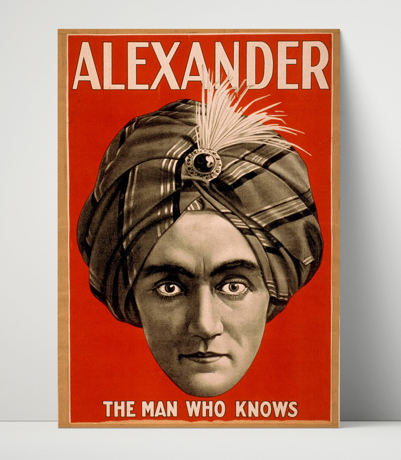 Alexander - The Man Who Knows (Photo) - Magic Poster - 16x20 Unframed Print
