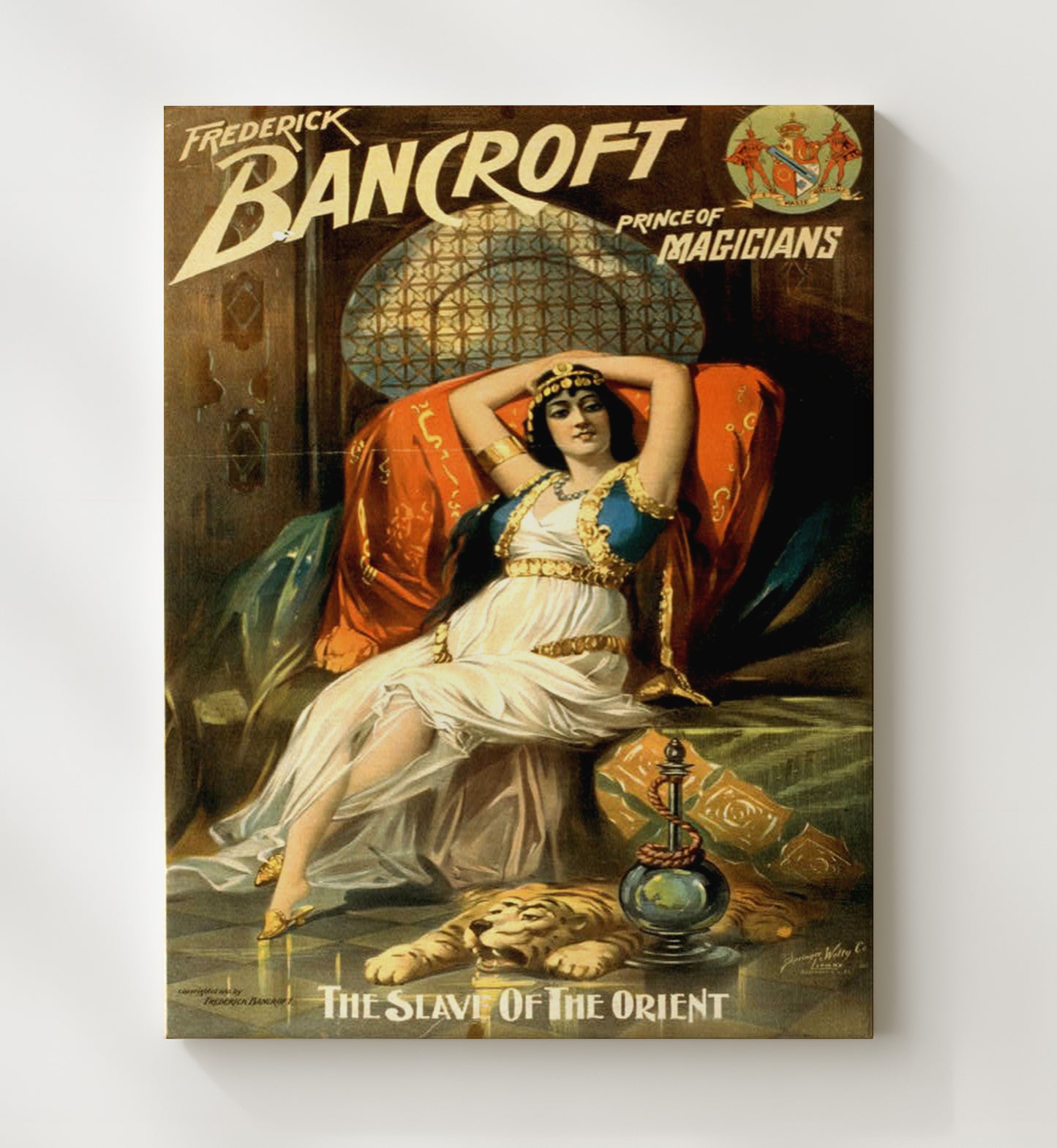 Bancroft - Slave of the Orient - Magic Poster - 20x24 Canvas