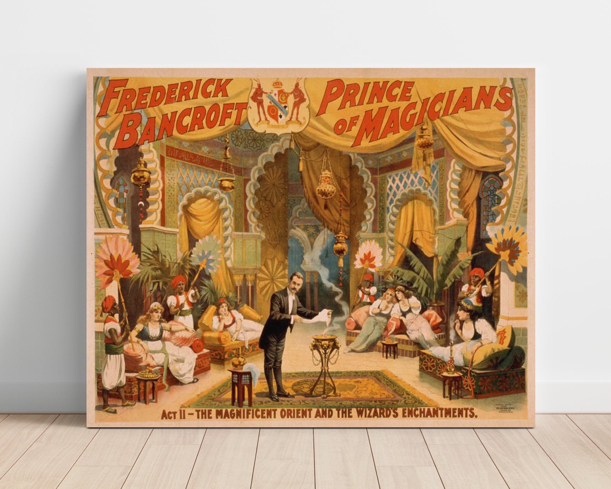 Bancroft - The Magnificent Orient - Magic Poster - 16x20 Unframed Print