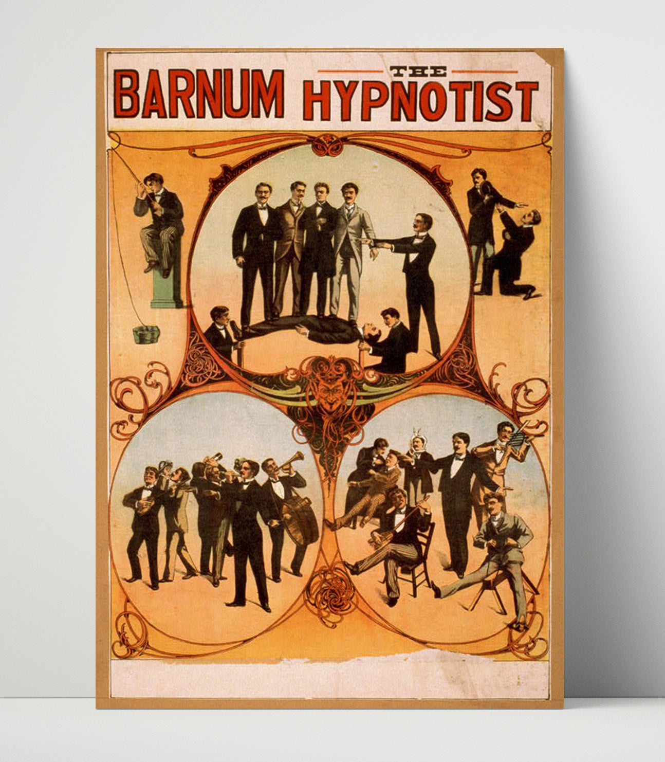 Barnum - The Hypnotist - Magic Poster - 16x20 Unframed Print