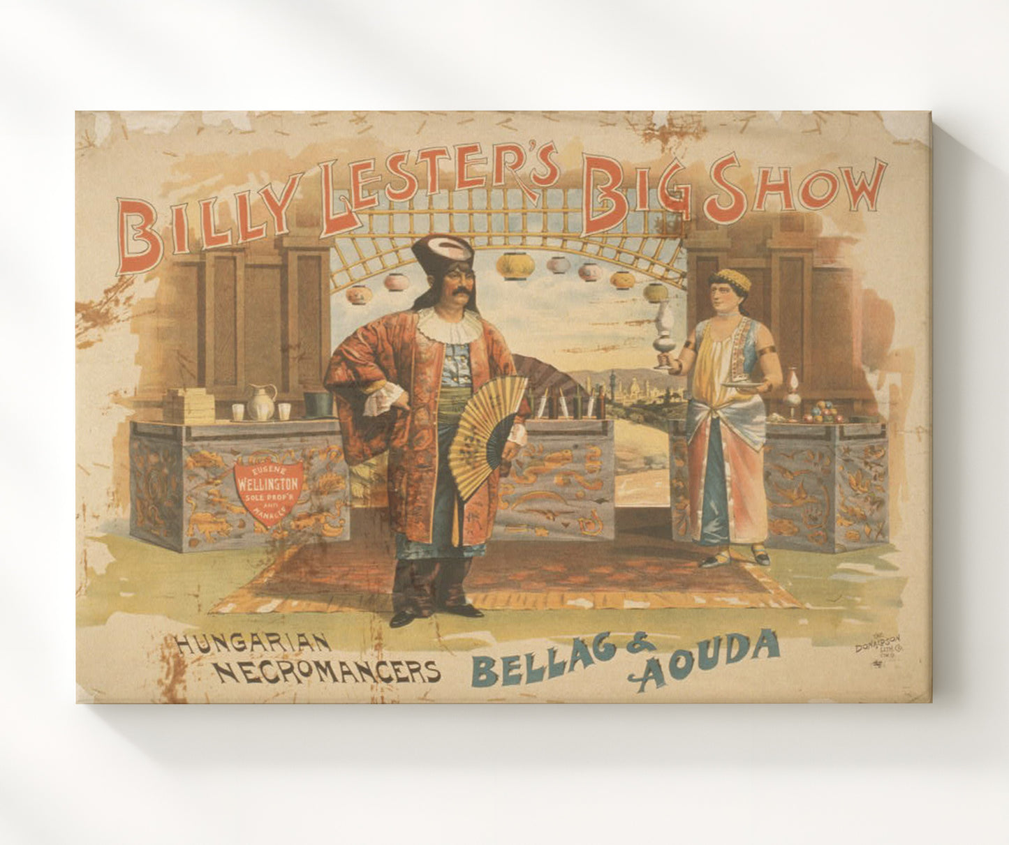 Billy Lester - Hungarian Necromancers - Magic Poster - 20x24 Canvas