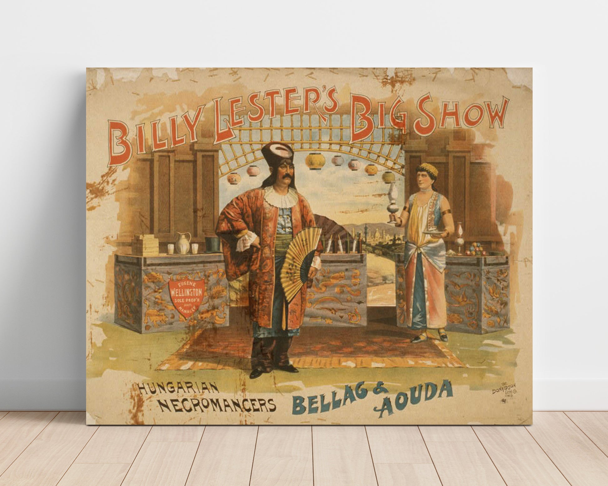 Billy Lester - Hungarian Necromancers - Magic Poster - 16x20 Unframed Print