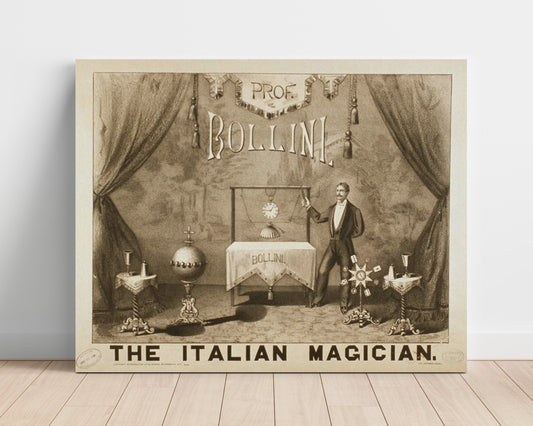Bollini - Master of Mystery - Magic - 16x20 Unframed Print