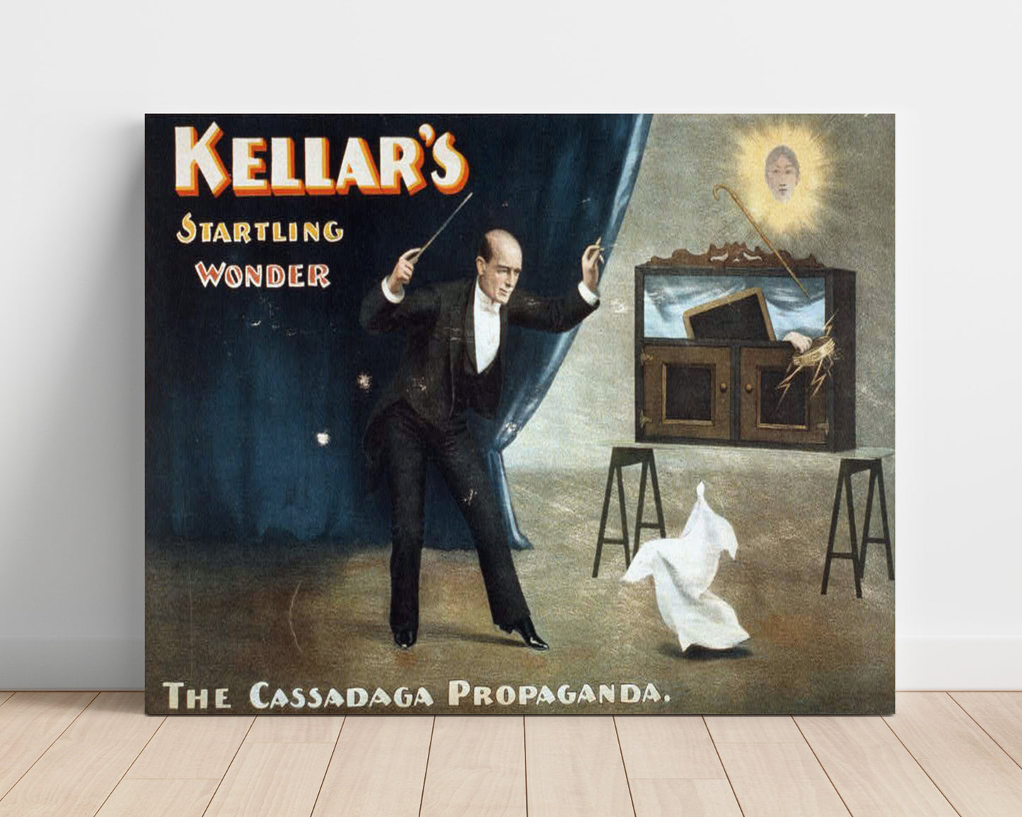 Kellar - Cassadaga Propaganda - Magic Poster - 16x20 Unframed Print