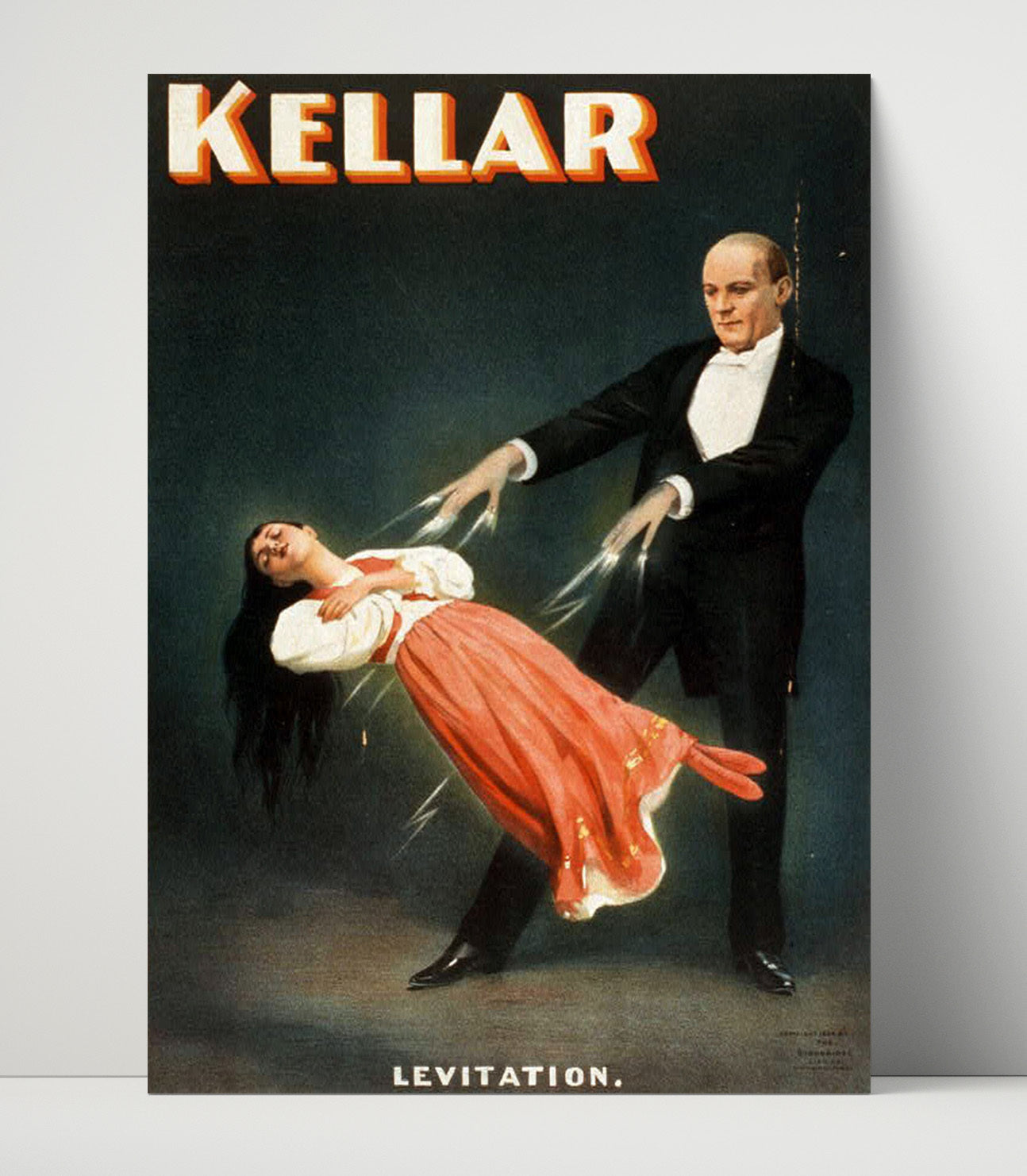 Kellar - Floating Vision - Magic Poster - 16x20 Unframed Print