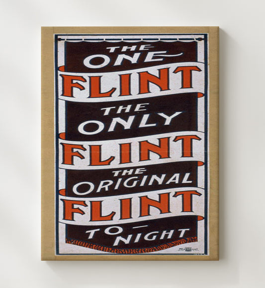 The One and Only Flint - Singular Marvel 16x20 Canvas magic poster wall art