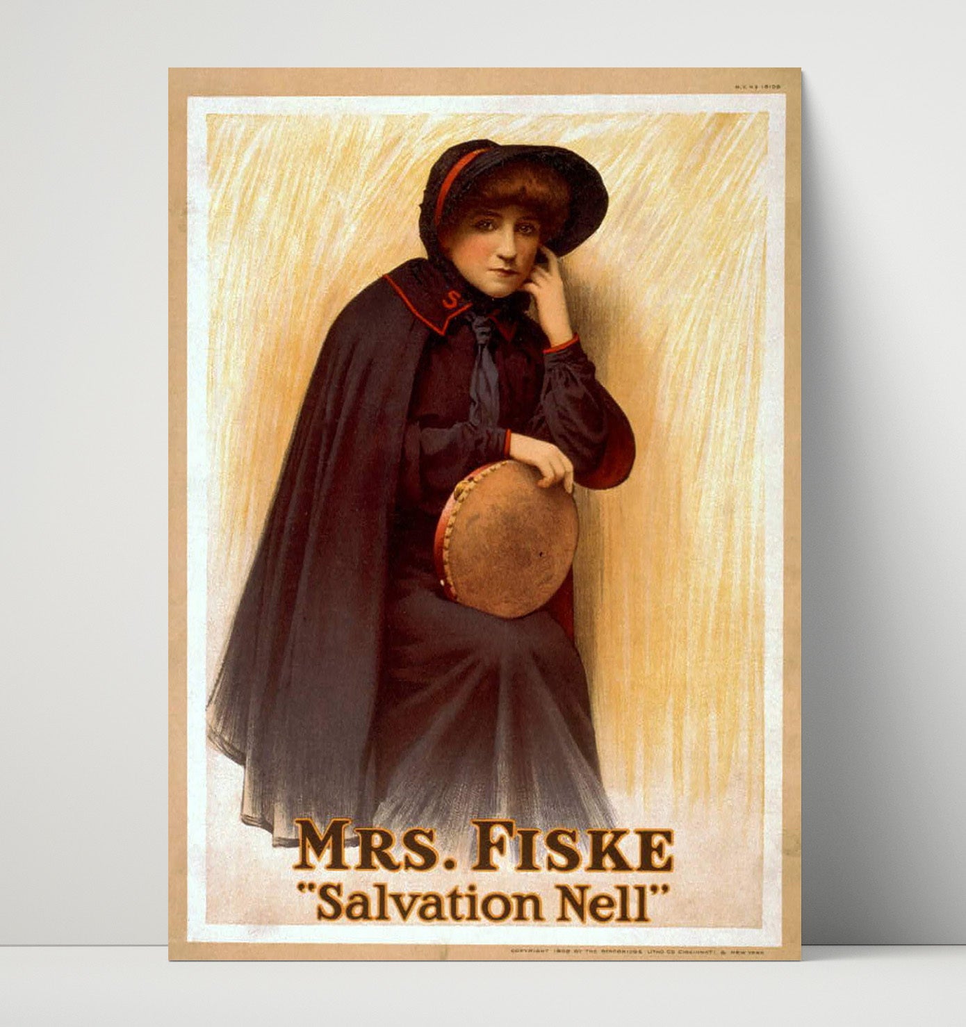 Salvation Nell - Classic Stage Production - Theater Poster - 16x20 Unframed Print