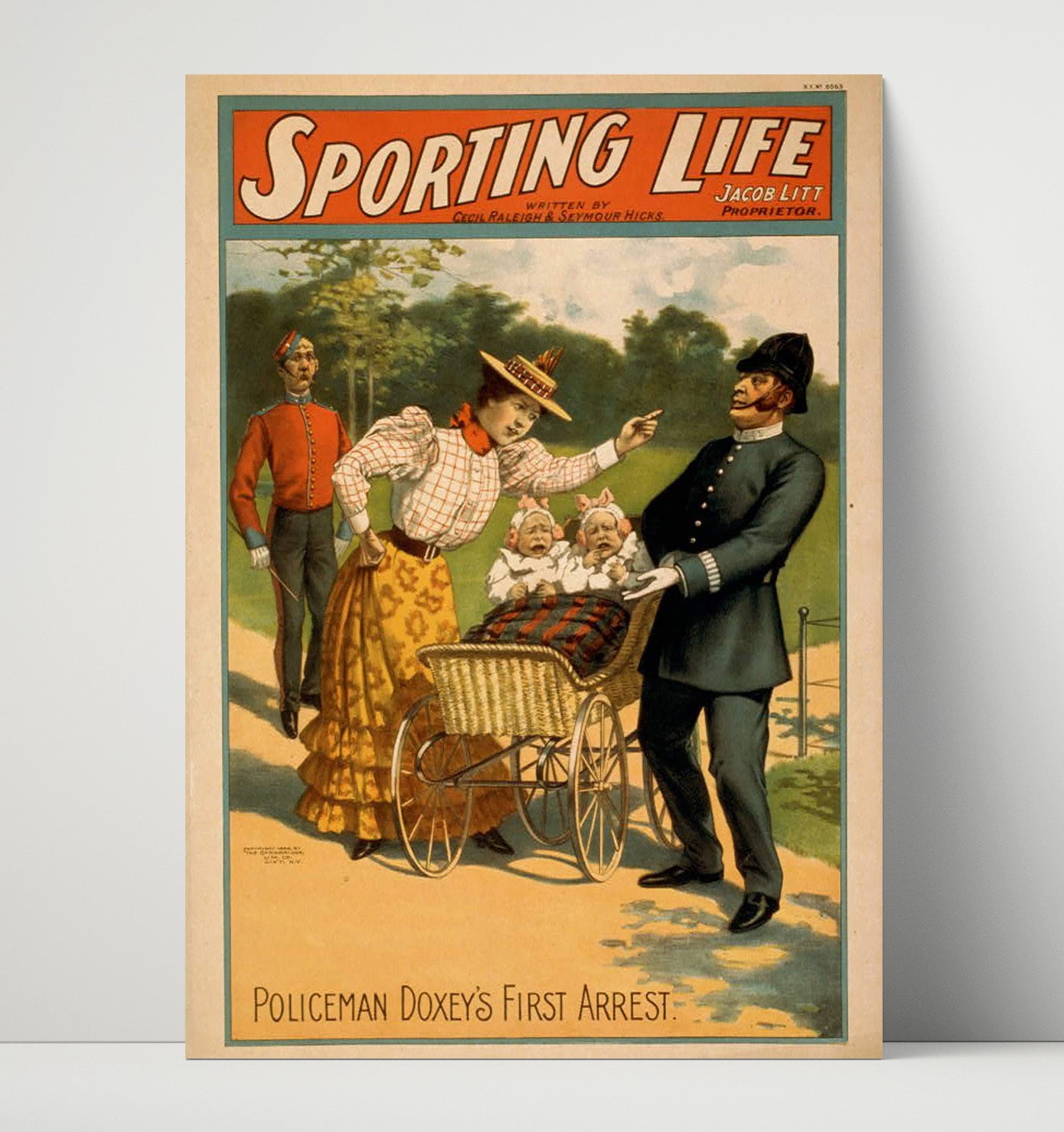 Sporting Life First Arrest - Classic Stage Production - Theater Poster - 16x20 Unframed Print