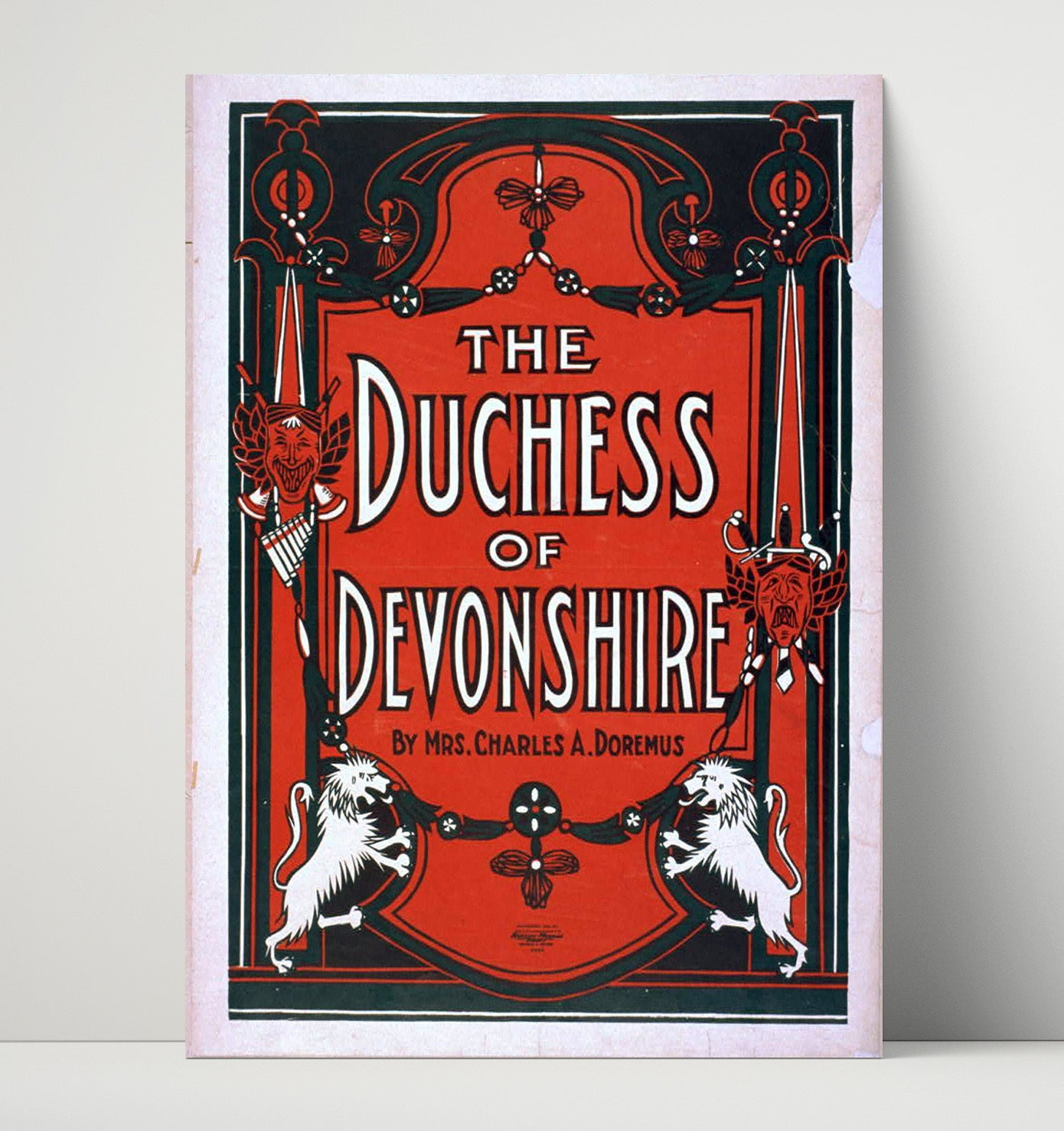 The Duchess of Devonshire - Classic Stage Production - Theater Poster - 16x20 Unframed Print