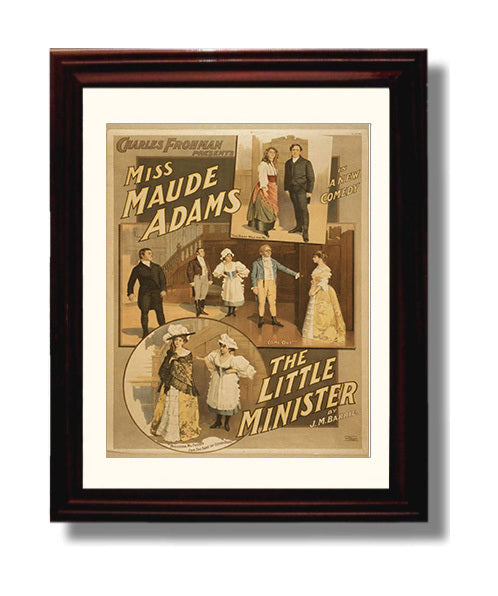 The Little Minister - Classic Stage Production - Theater Poster - 8x10 Beveled Frame