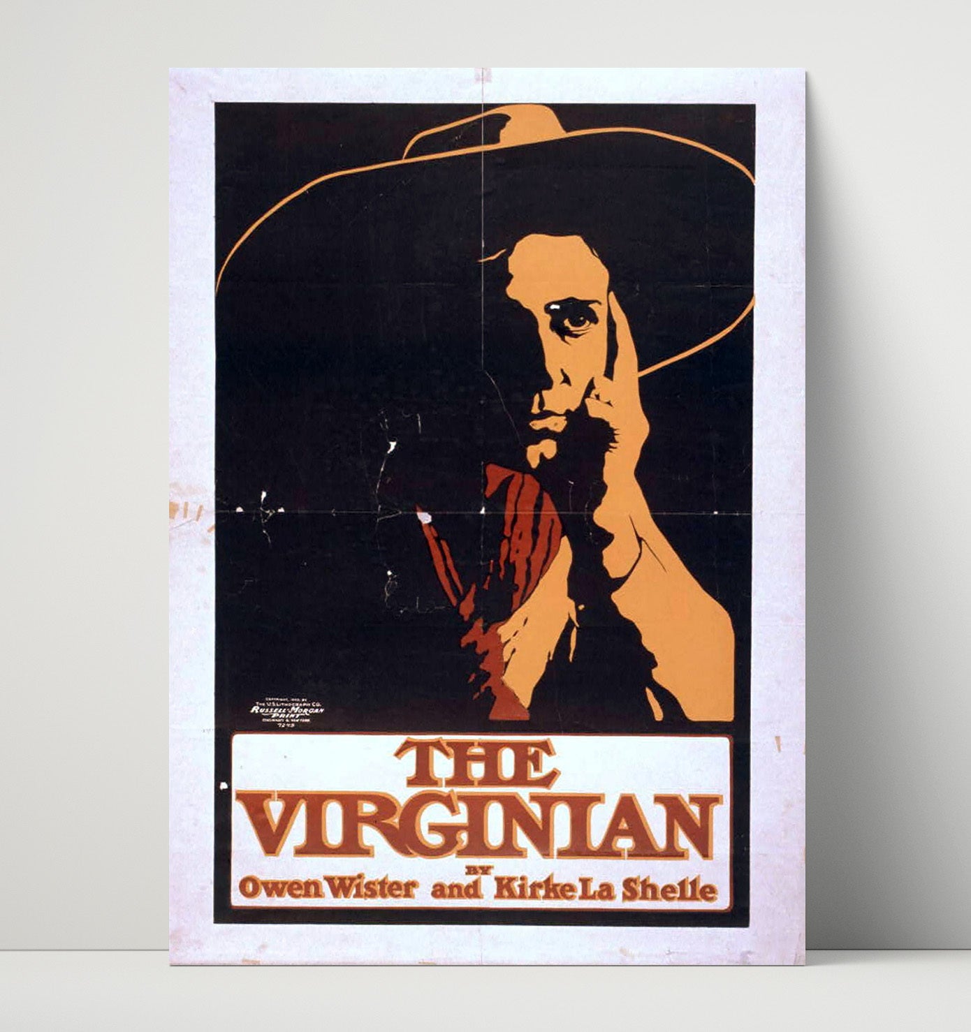 The Virginian - Classic Stage Production - Theater Poster - 16x20 Unframed Print
