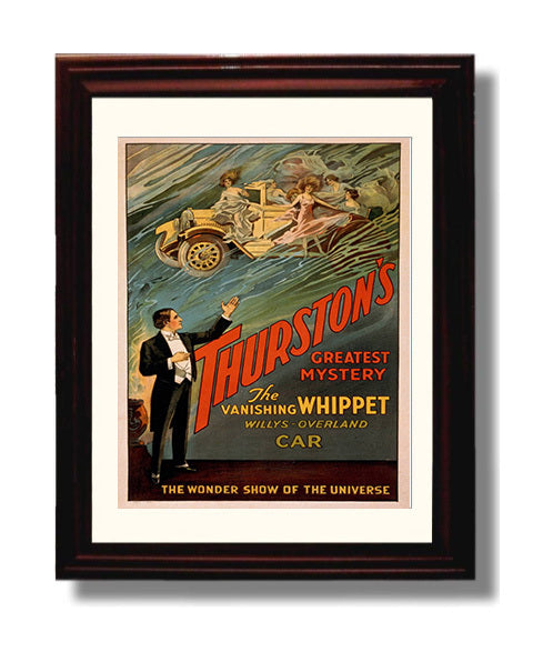 Thurstons Greatest Mystery - Classic Stage Production - Theater Poster - 8x10 Beveled Frame