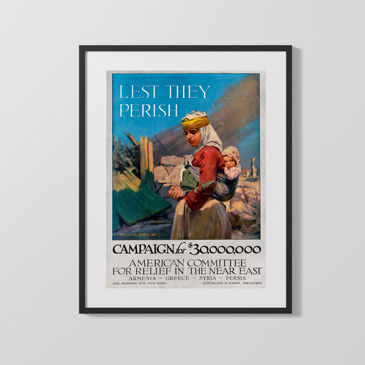 Vintage War Poster - American Committee for Relief in the Near East