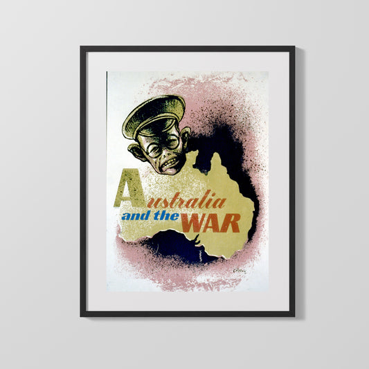 Vintage War Poster - Australia and the War