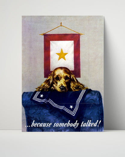 Vintage War Poster Unframed- Be Patriotic Sign Your Pledge to Save Food