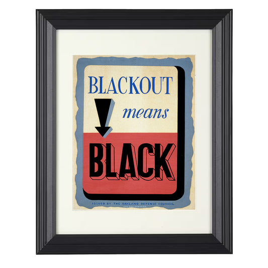 Blackout Means Black Oakland Defense Council - Lifestyles