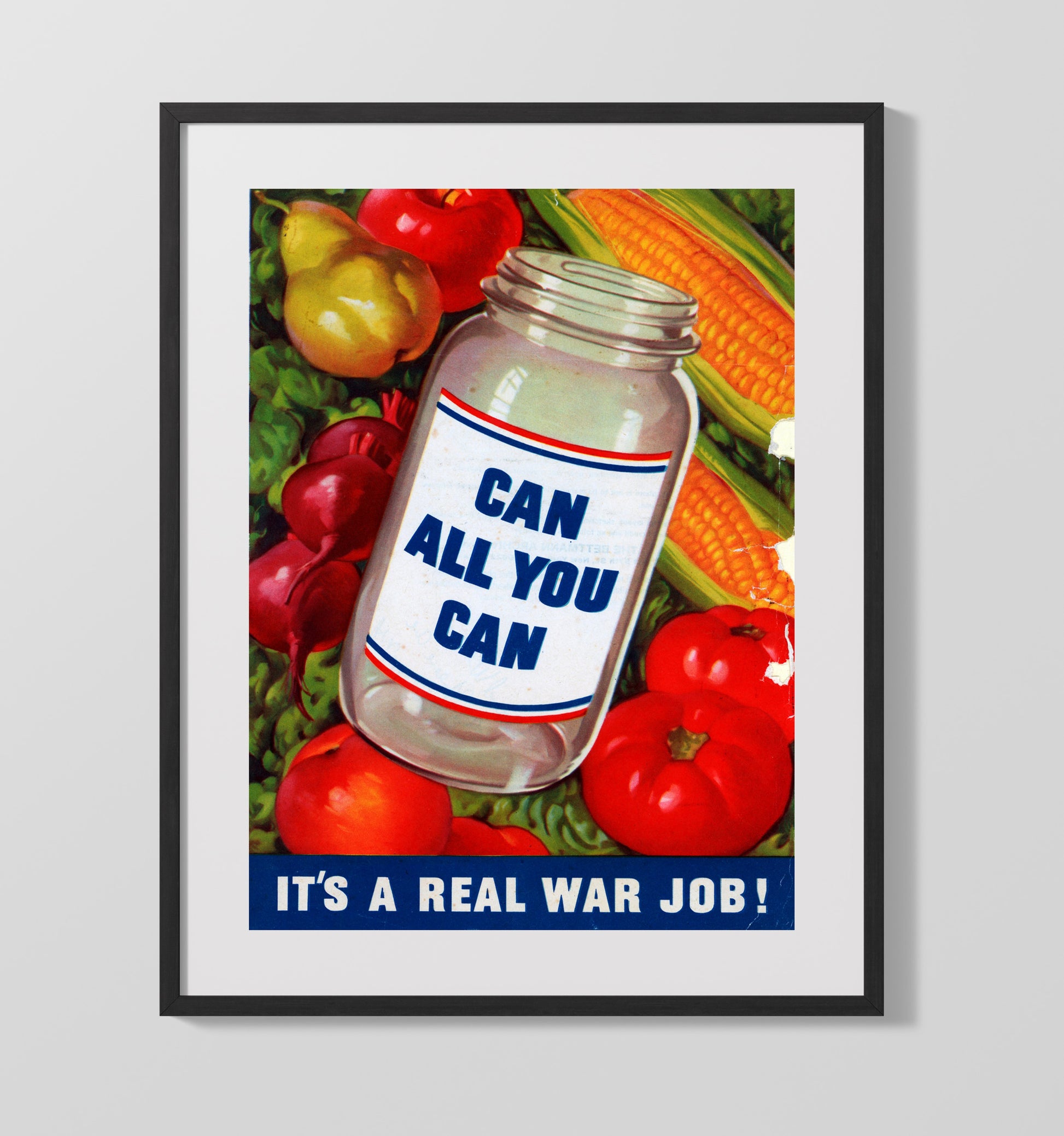 Can All You Can war poster wall art 16x20 Gallery Frame