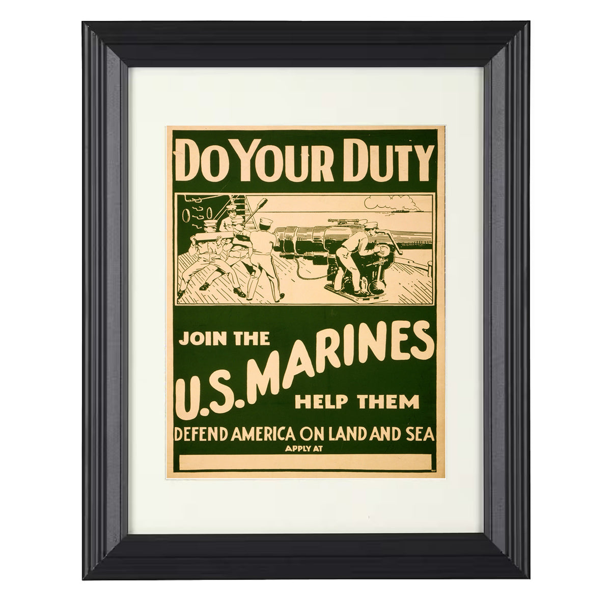 Do Your Duty Join the Marines - Lifestyles