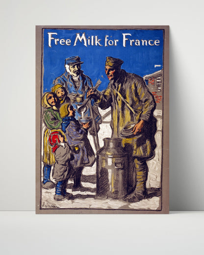 Vintage War Poster Unframed- Freedom In Peril - Defend Mightily