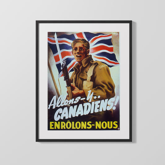 Vintage War Poster - French National Loan 1918 - Finish the Crusade