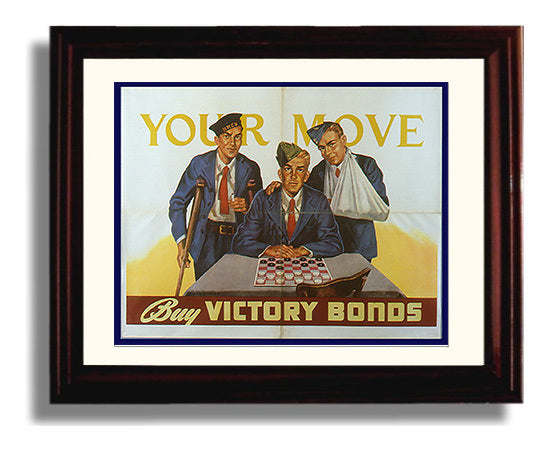 French Relief 1915 - Aid the Wounded war poster wall art 8x10 Beveled Frame