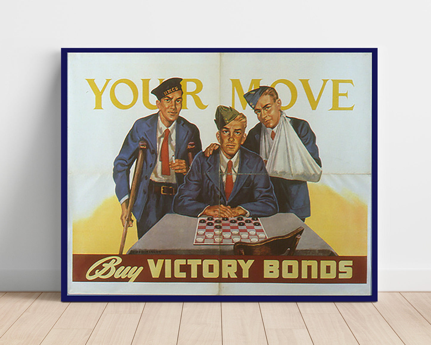 Vintage War Poster Unframed- French Relief 1915 - Aid the Wounded