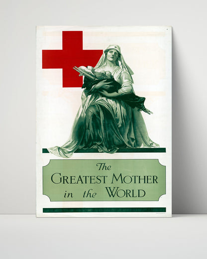 Vintage War Poster Unframed- Greatest Mother In The World