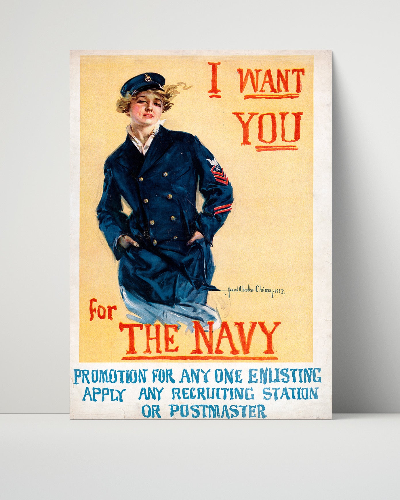 Vintage War Poster - If The Cap Fits - Wear It Canada