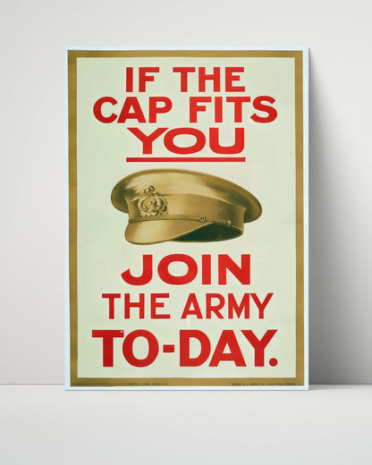Vintage War Poster Unframed- Im Counting on You Dont Discuss