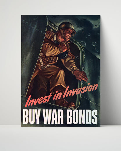 Vintage War Poster Unframed- Irish Canadian Batallion 199th