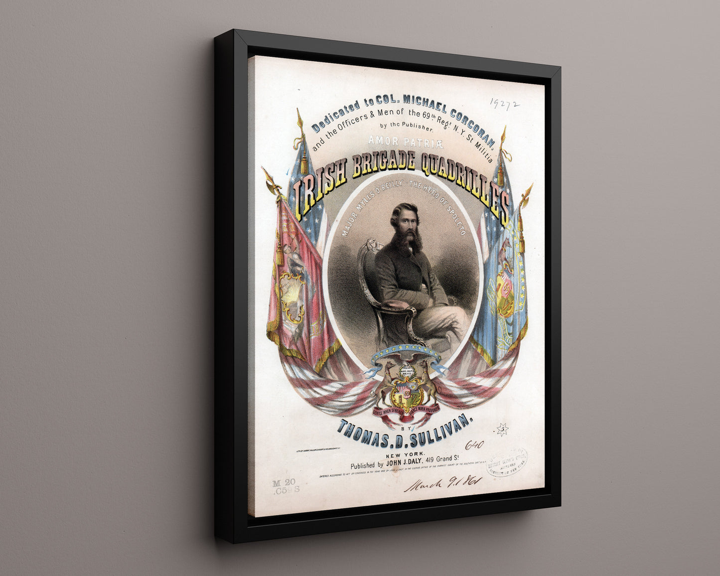 Vintage War Poster - Its Men We Want