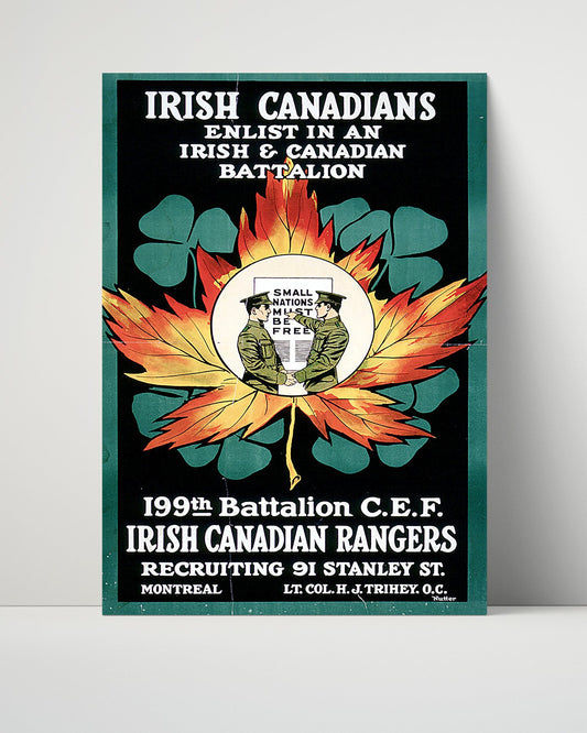 Vintage War Poster Unframed- Its our Flag Fight For It Work For It