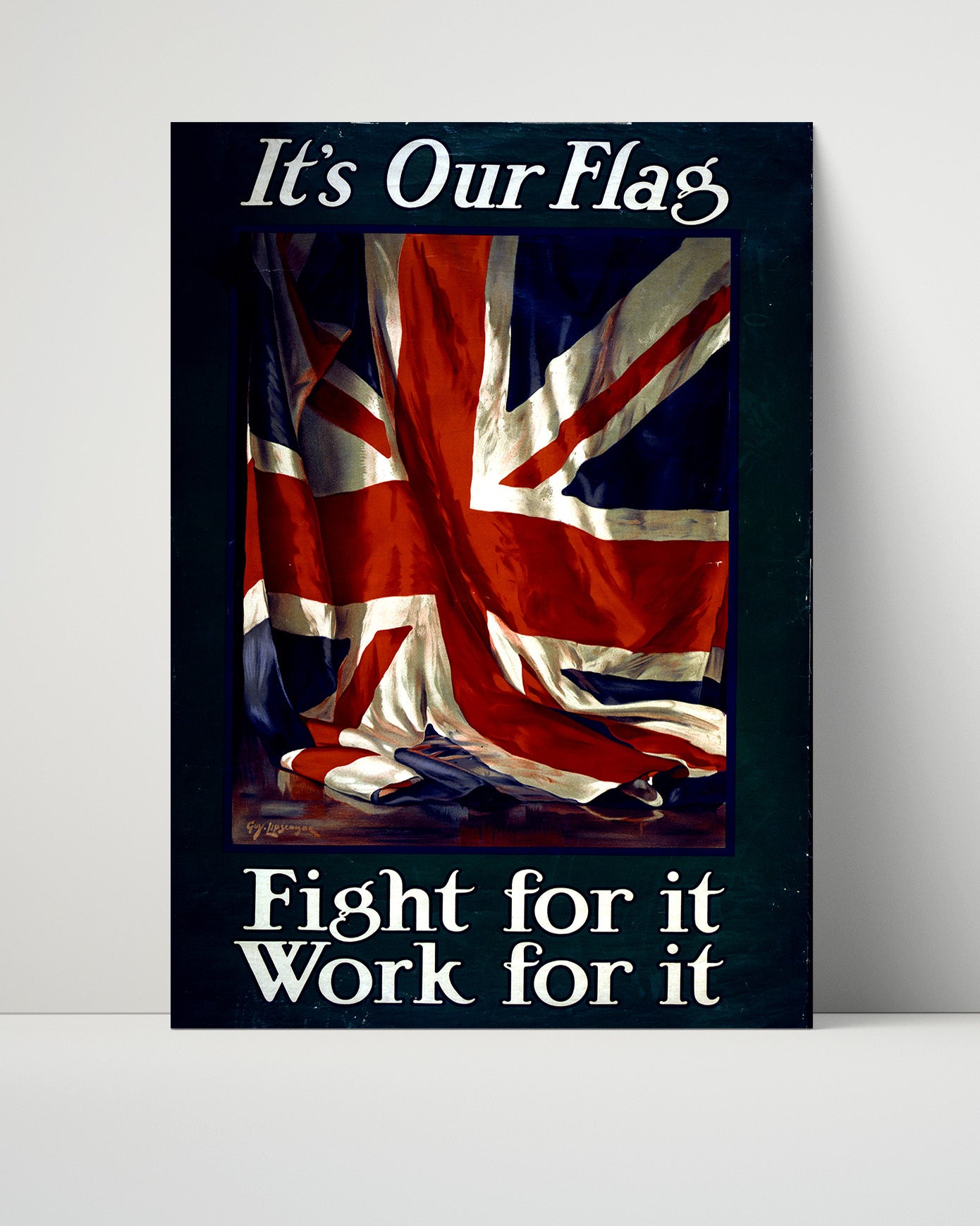 Vintage War Poster - I Want You for the Navy