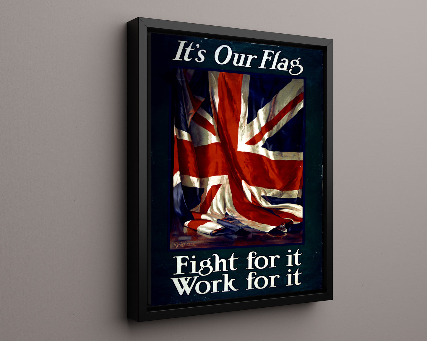 Vintage War Poster - I Want You for the Navy