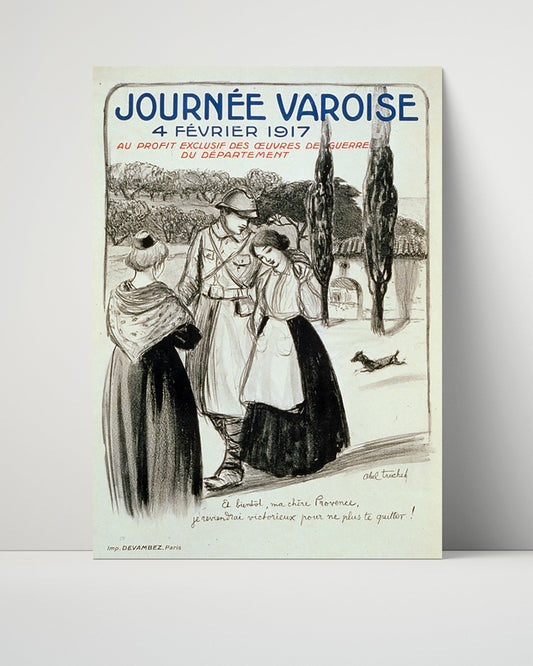 Vintage War Poster Unframed- Journees Giron Sines 1916